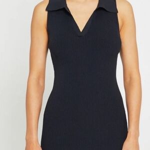 Babaton Black Bodycon Sleeveless Dress Sz small